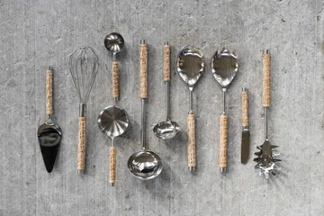 Ernst decilitermål flettet håndtag - Søgræs, 18 cm - ERNST