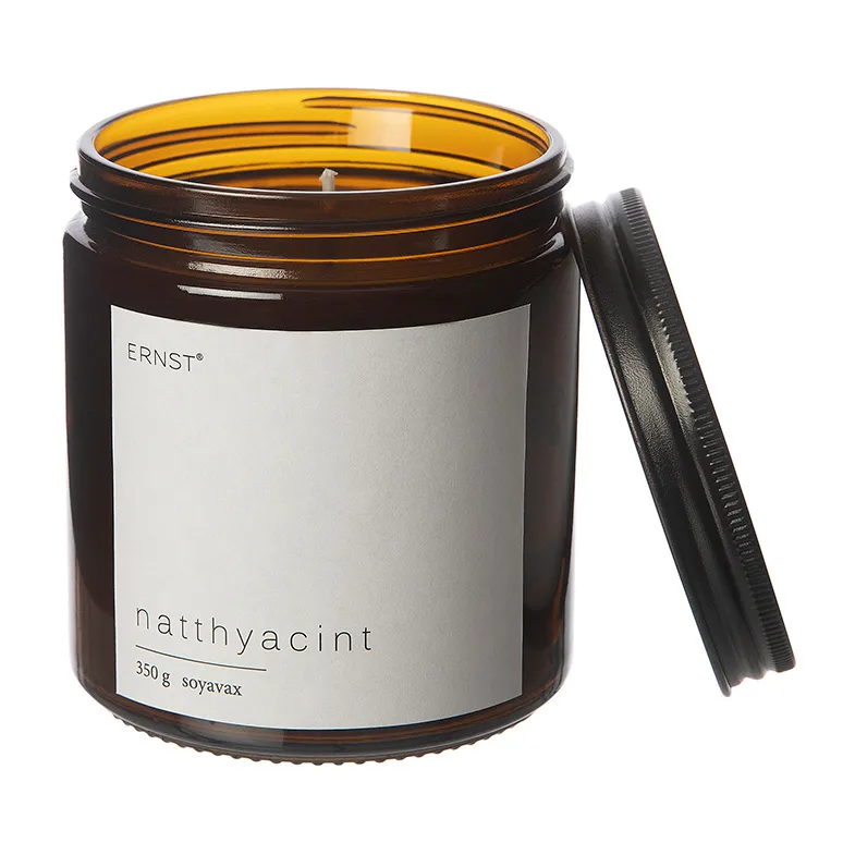 Ernst duftlys i glas med låg Ø7,2 cm, Nathyacint ERNST