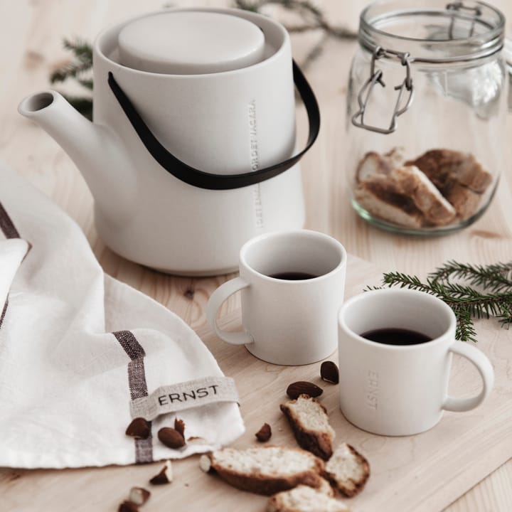 Ernst espressokrus stentøj 10 cl, naturhvid ERNST