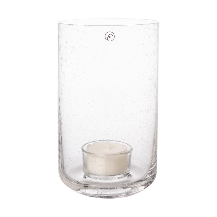 Ernst fyrfadsstage i glas - Ø9x15 cm - ERNST