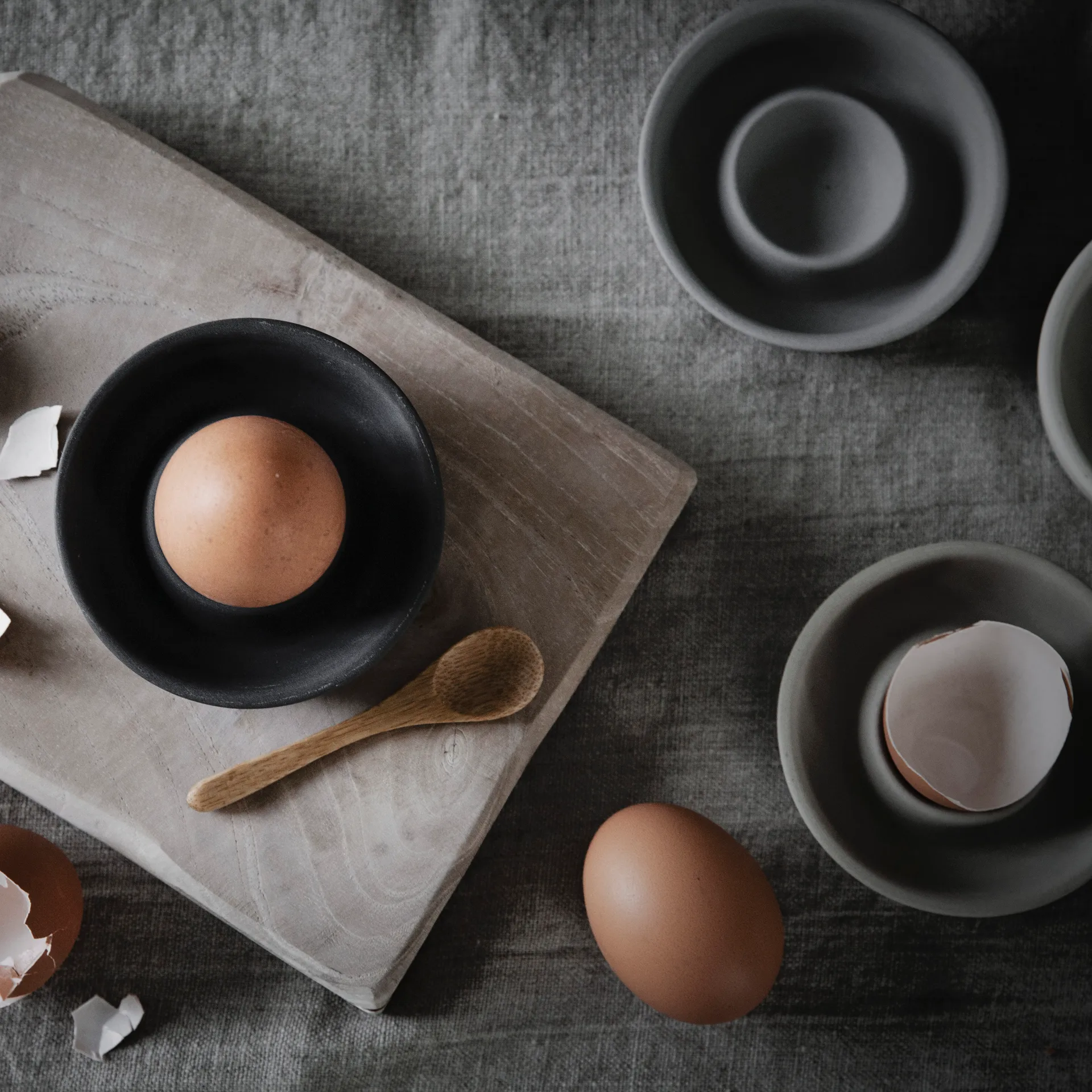 Ernst æggebæger hvid, 9 cm ERNST