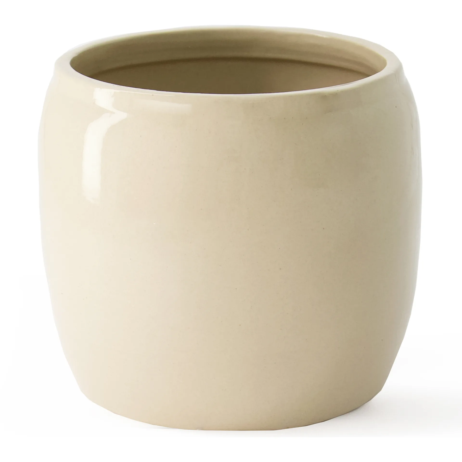 Ernst glaseret urtepotte Ø22,5 cm, Beige ERNST