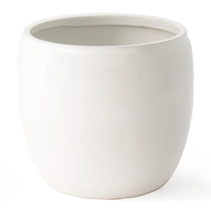 Ernst glaseret urtepotte Ø22,5 cm, Hvid ERNST