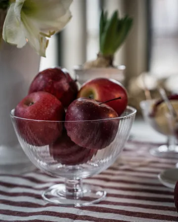 Ernst glasskål på fod - Ø16,5 cm - ERNST