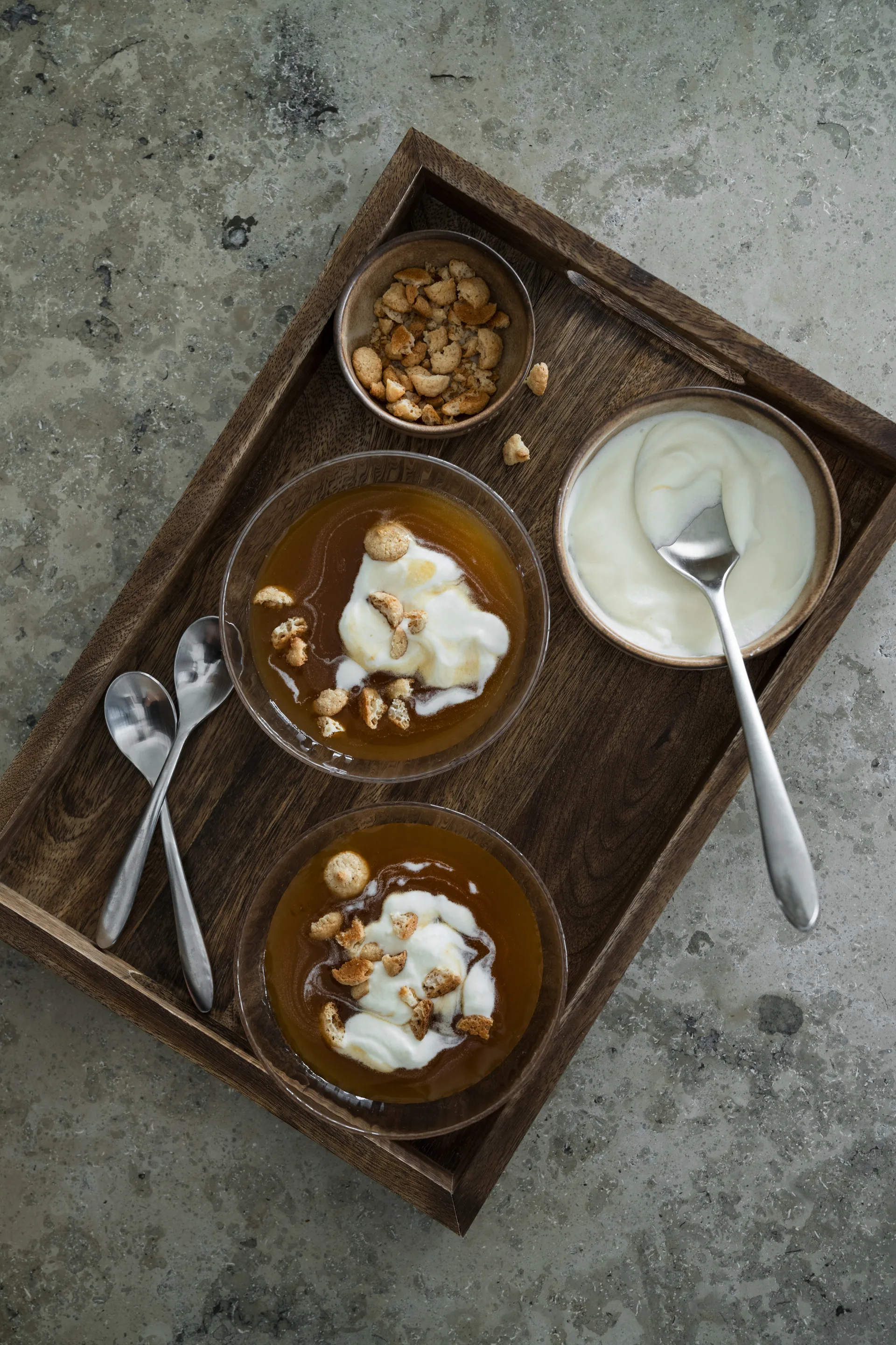 Ernst glasskål riflet Ø13 cm, Klar ERNST