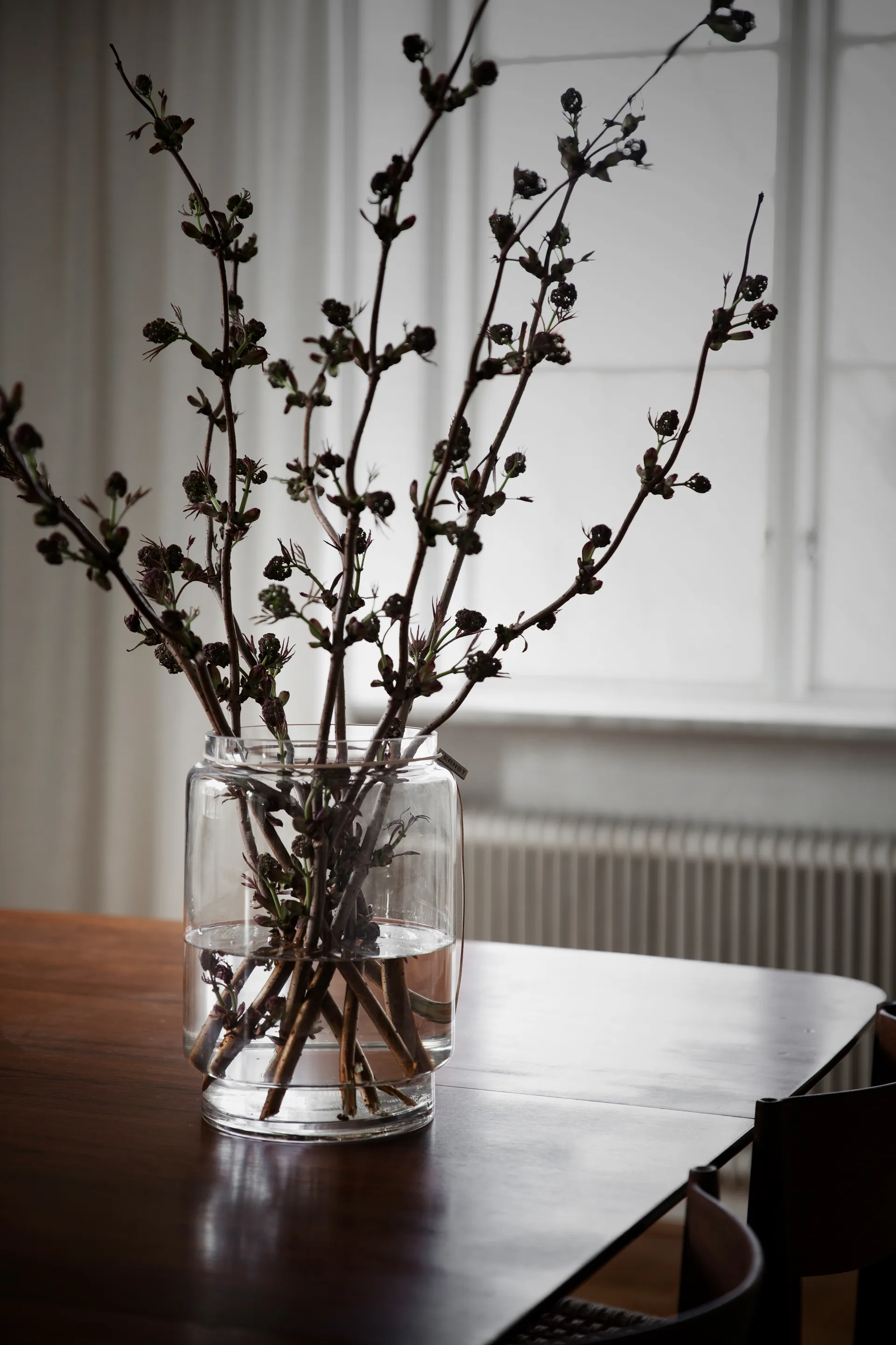 Ernst glasvase cylinder H28 cm Ø19,8 cm, Klar ERNST