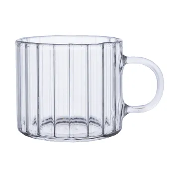 Ernst gløggglas rillet 10 cl - Klar - ERNST