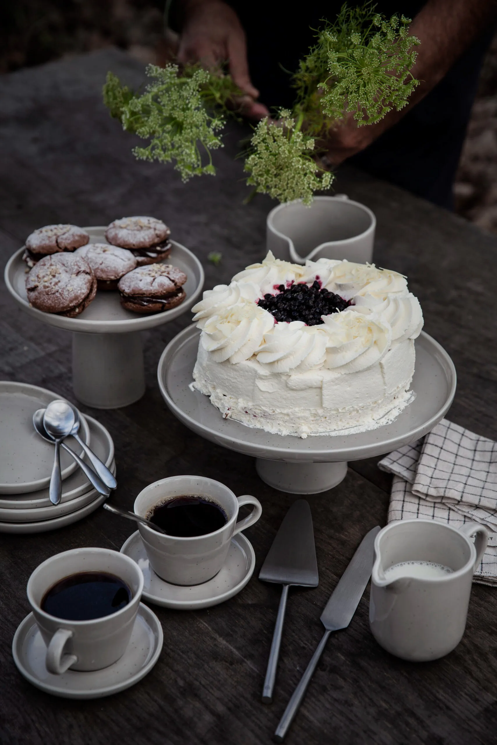 Ernst kagebestik 2 dele, Rustfrit stål ERNST