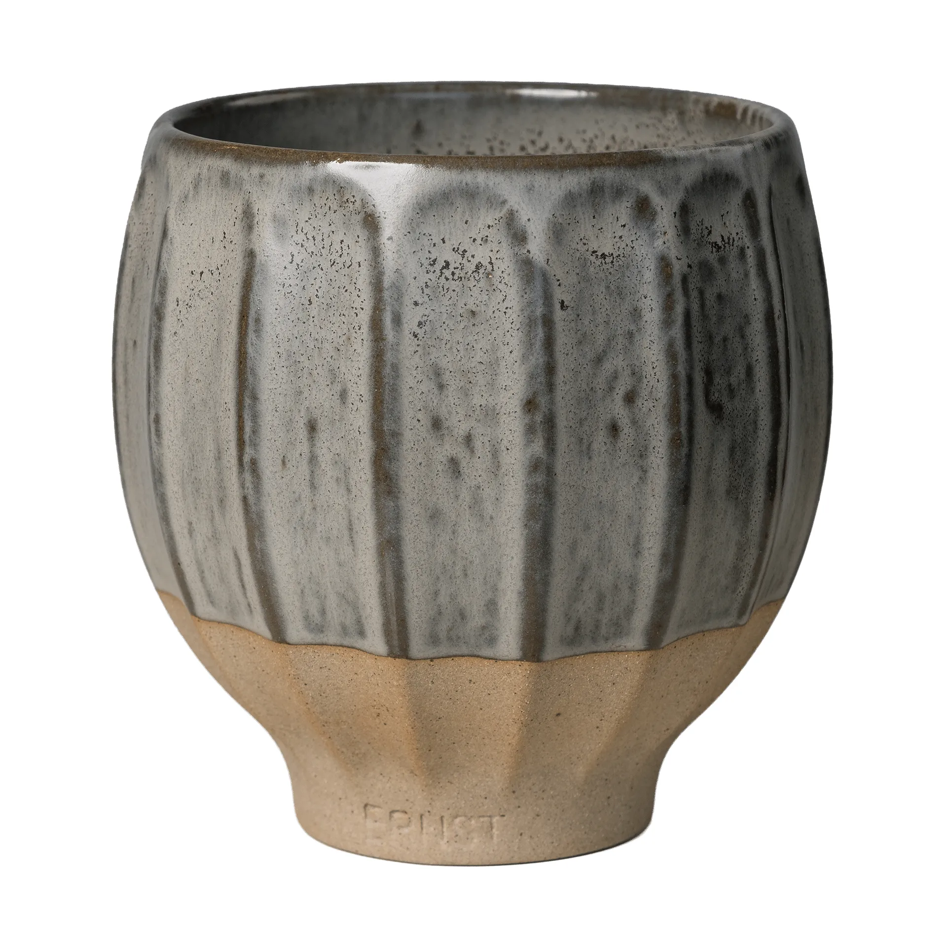 Ernst krukke, Grå-natur, Ø14x14 cm ERNST