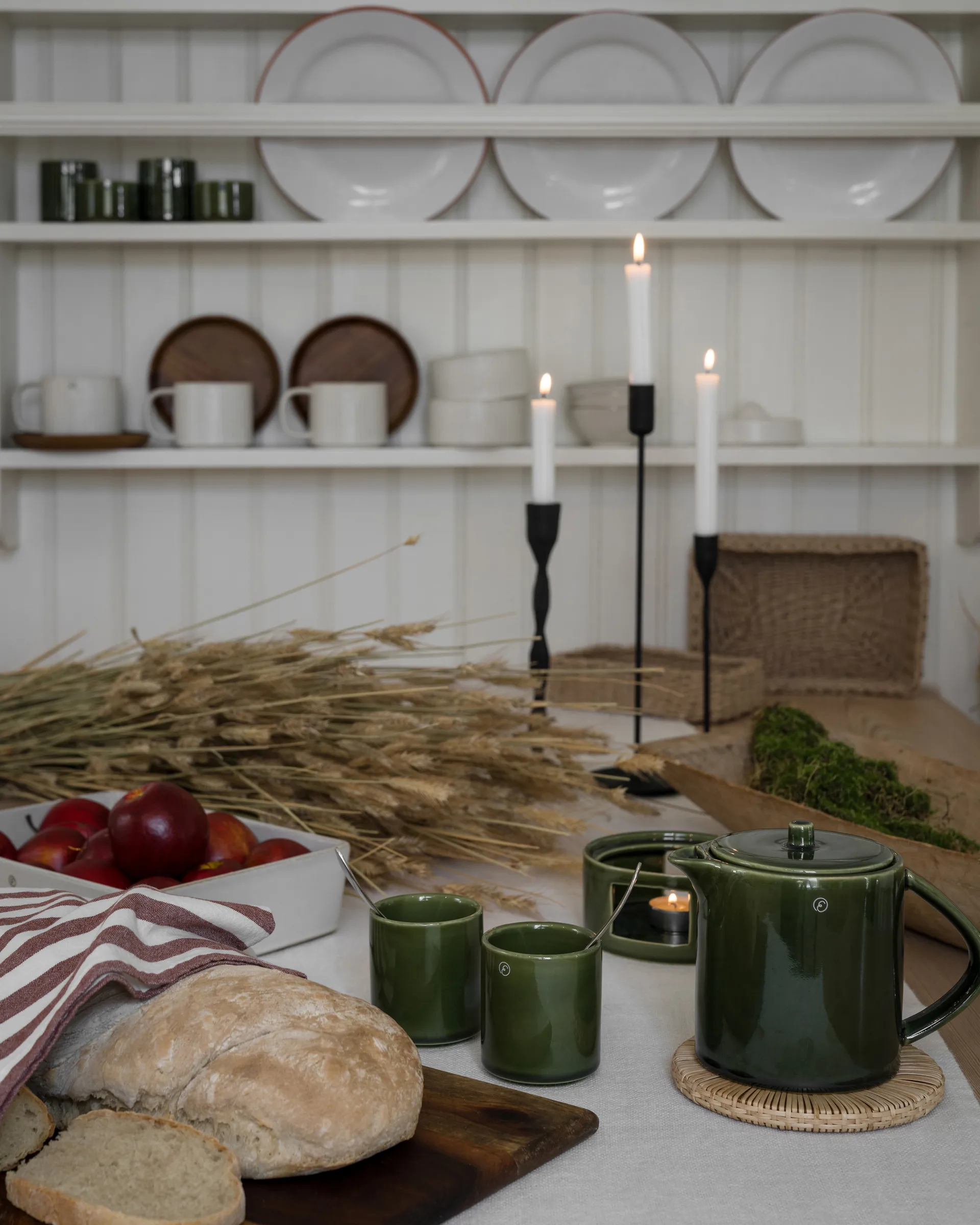 Ernst krus uden hank Ø7 cm, Grøn ERNST