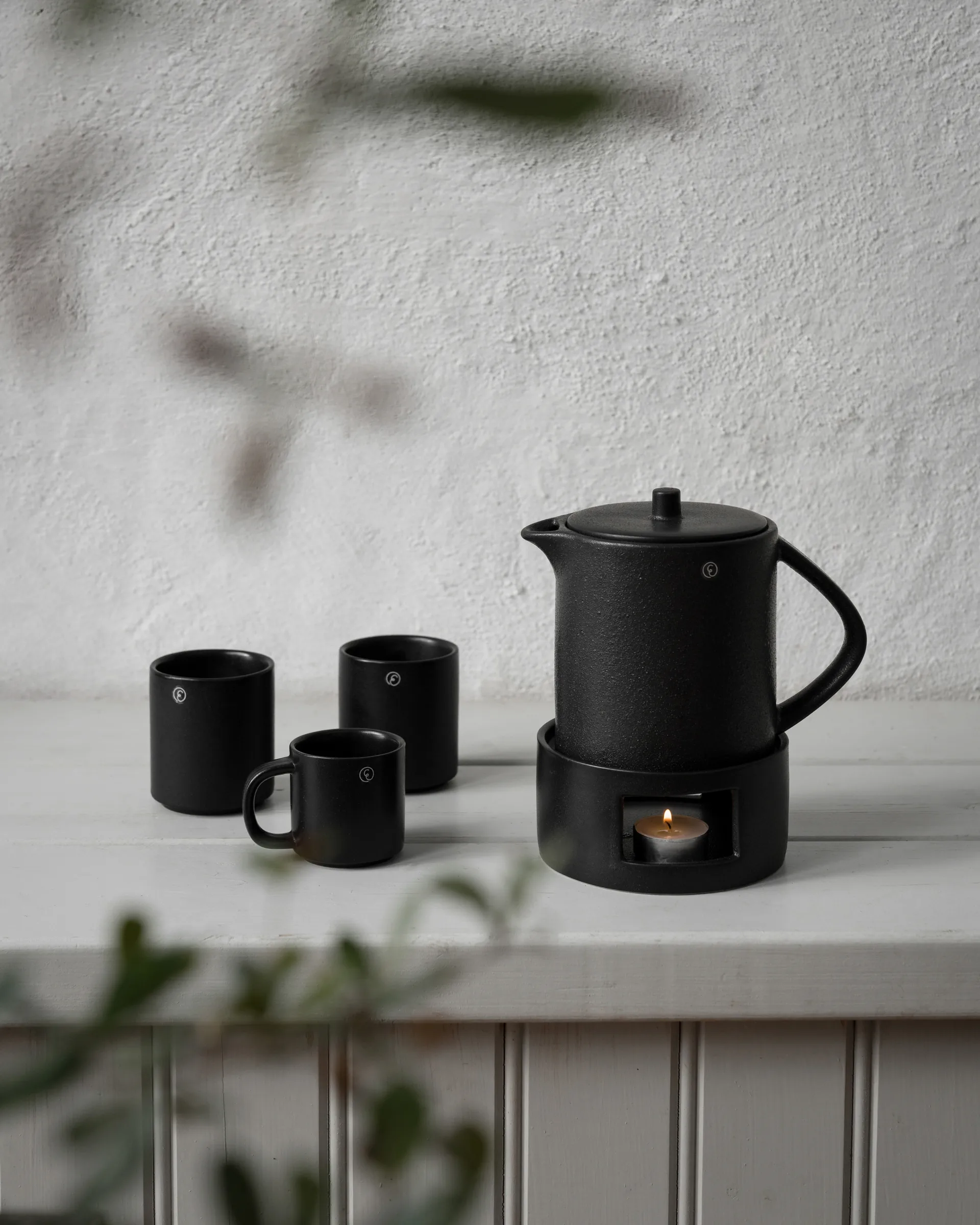 Ernst krus uden hank Ø7 cm, Sort ERNST