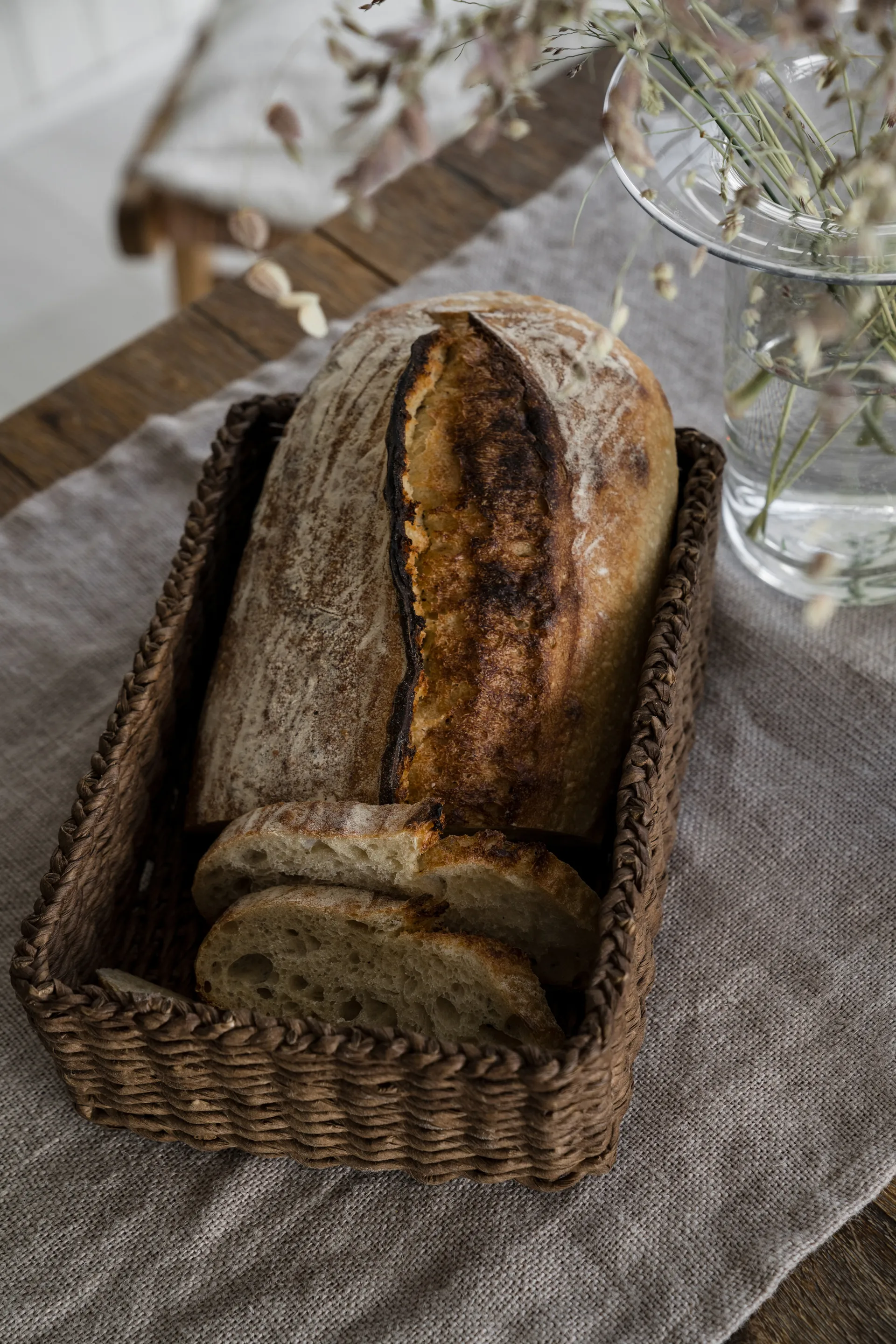 Ernst kurv 2 dele, Mørkebrun ERNST