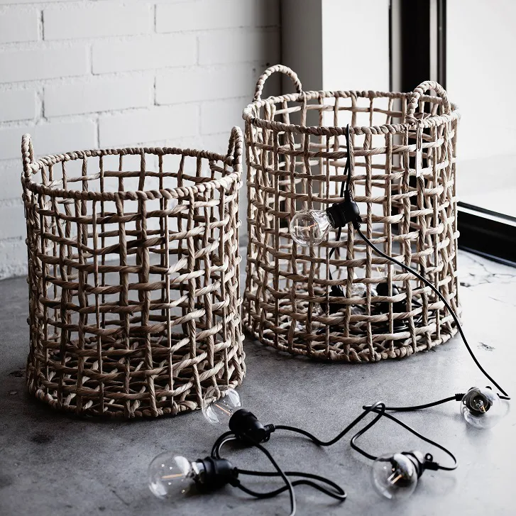 Ernst kurv flettet 2-pak, Natur ERNST