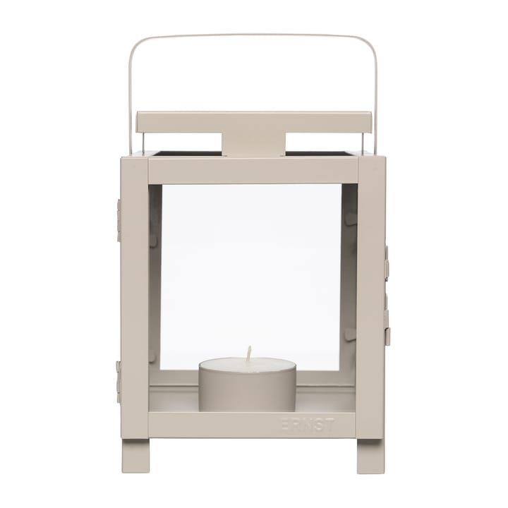 Ernst lanterne til fyrfadslys 25 cm - Beige - ERNST