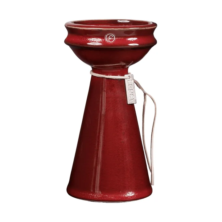 Ernst løgvase 16 cm - Rød - ERNST