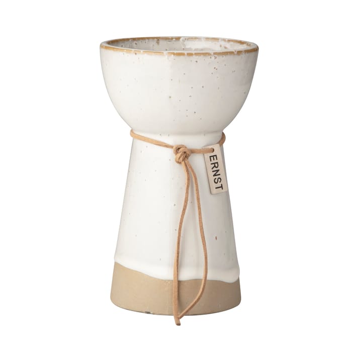 Ernst løgvase hvid, 15 cm ERNST