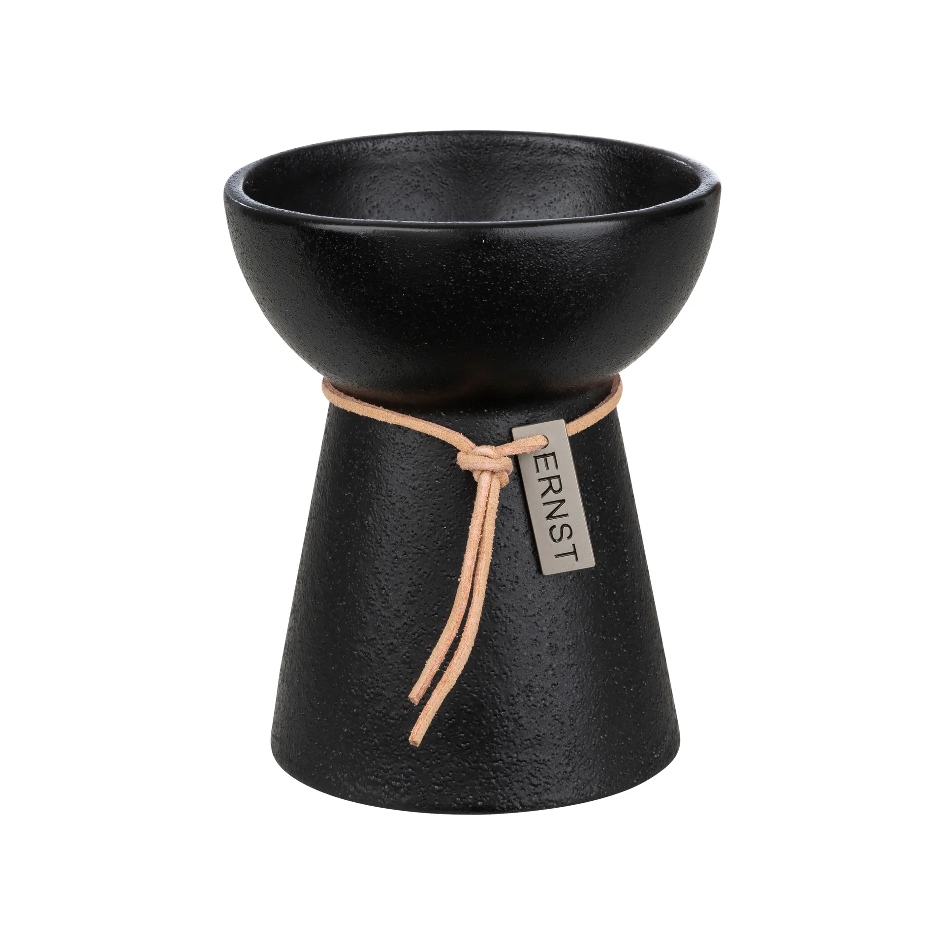 Ernst løgvase sort, 11 cm ERNST