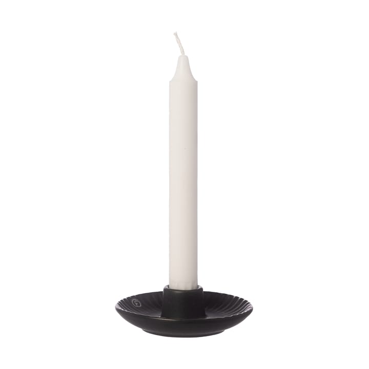 Ernst lysestage Ø10,5x3,5 cm - Sort - ERNST