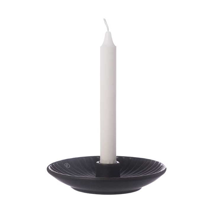 Ernst lysestage Ø16x3,5 cm - Sort - ERNST
