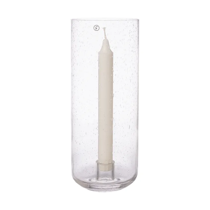 Ernst lysestage i glas - Ø11x25 cm - ERNST
