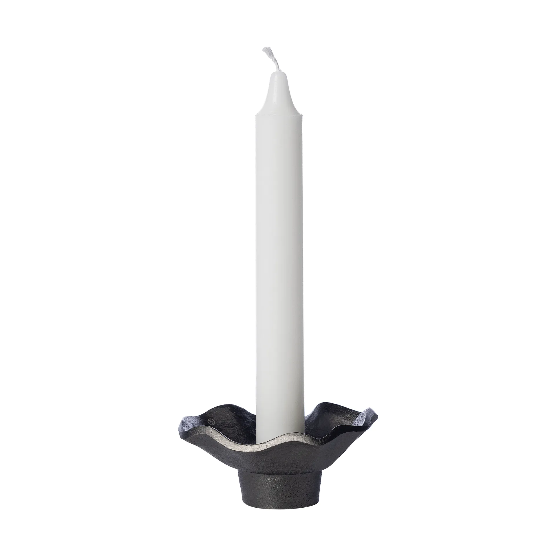 ERNST Ernst lysestage sort aluminium Ø9 cm
