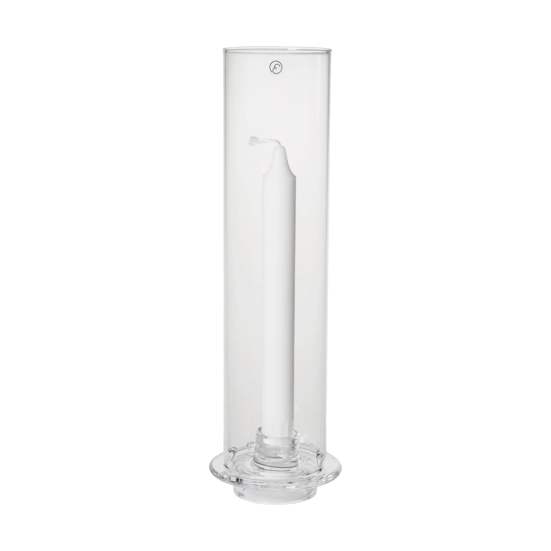 Ernst lyslygte til kronelys, Glas, Ø9x27,5 cm ERNST