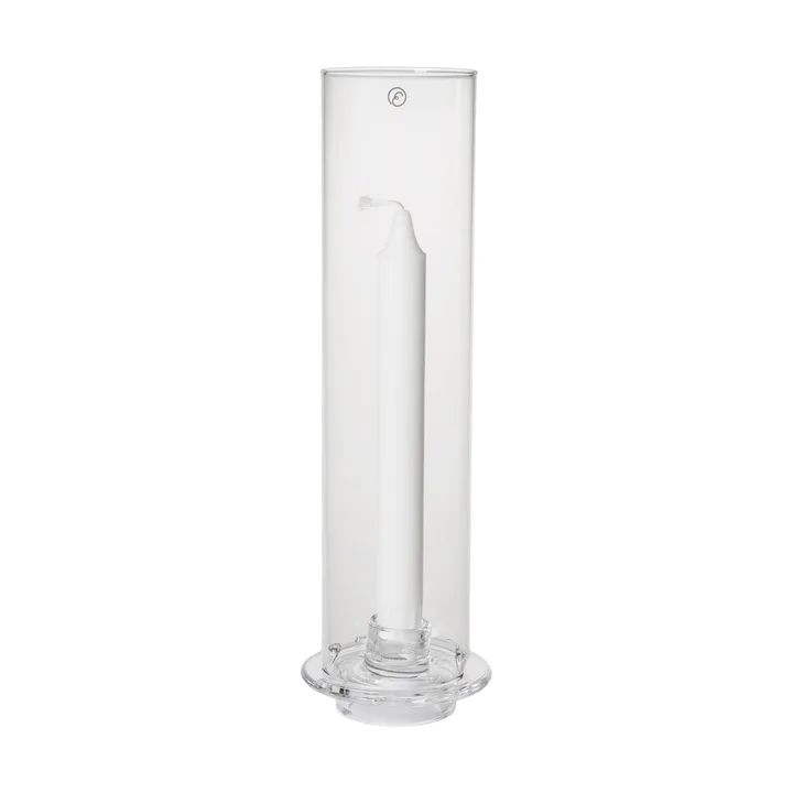 Ernst lyslygte til kronelys - Glas, Ø9x27,5 cm - ERNST