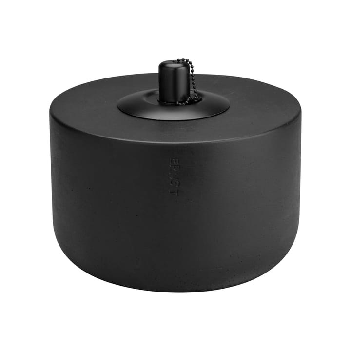 Ernst olielampe i cement sort - 11 cm - ERNST