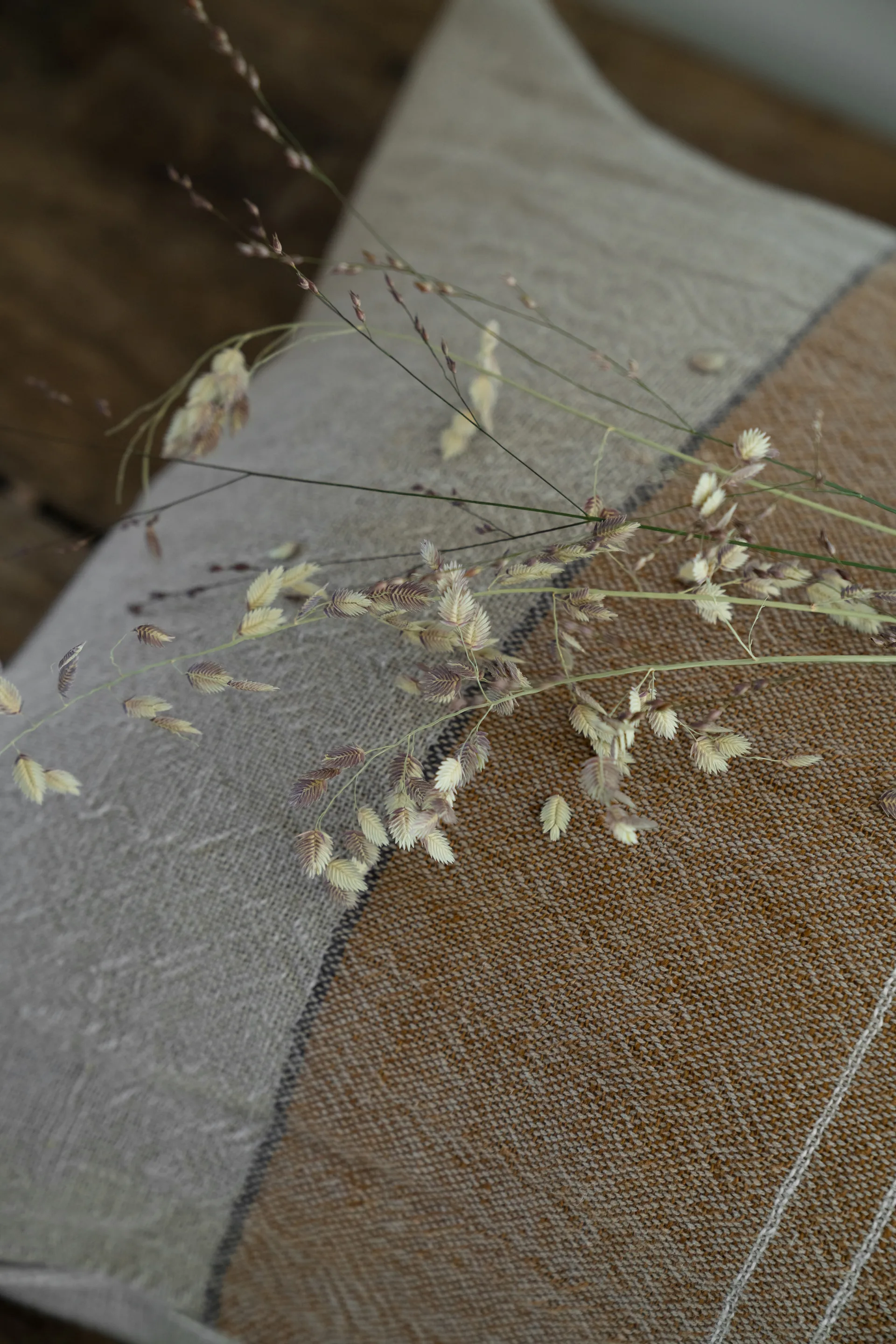 Ernst pudebetræk halv hør 40x60 cm, Kola-natur ERNST