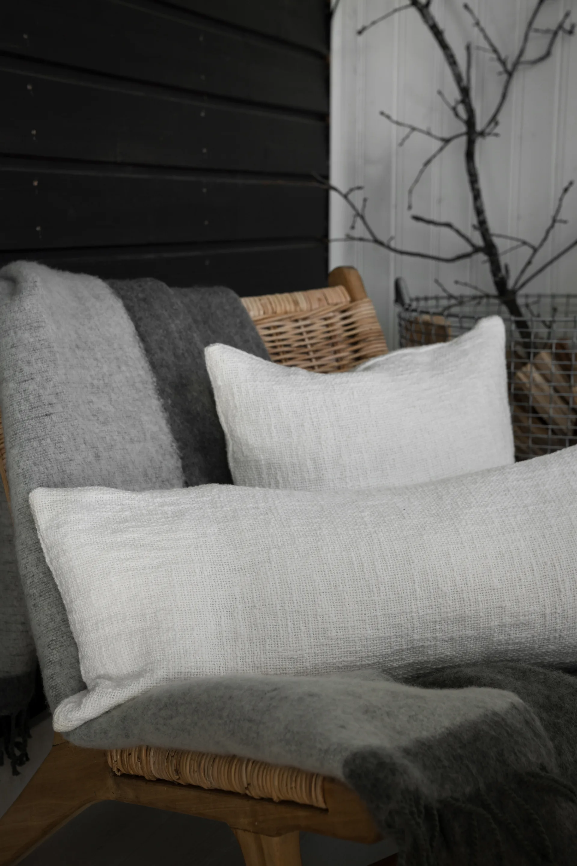 Ernst pudebetræk, Hvid, 30x70 cm ERNST