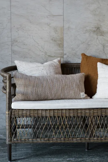 Ernst pudebetræk med struktur - Natur, 40x60 cm - ERNST