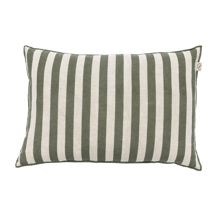 Ernst pudebetræk stribet 40x60 cm - Grøn/Beige - ERNST