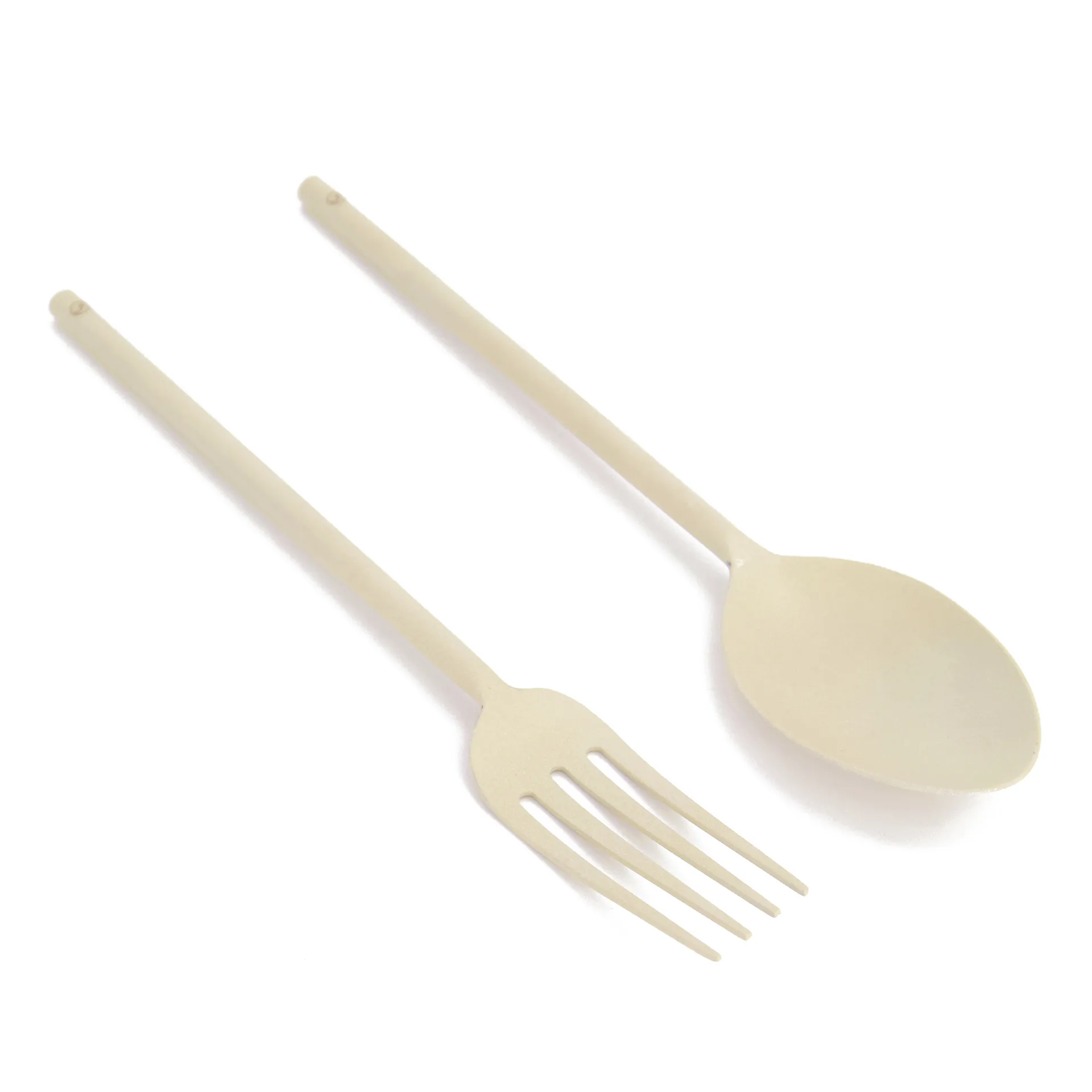 Ernst salatbestik metal, Beige ERNST