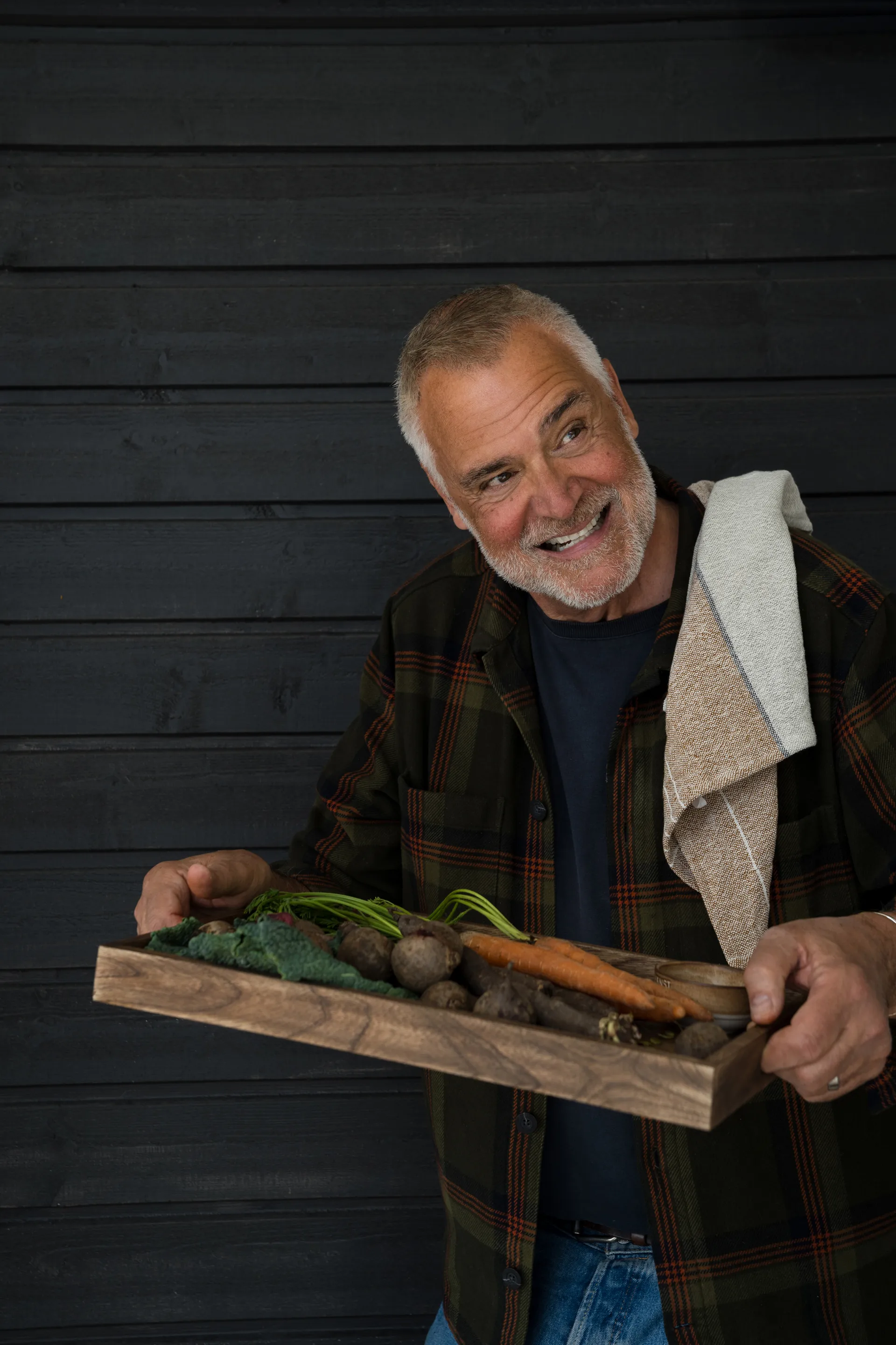 Ernst serveringsbakke 30x45 cm, Mørkebrun ERNST