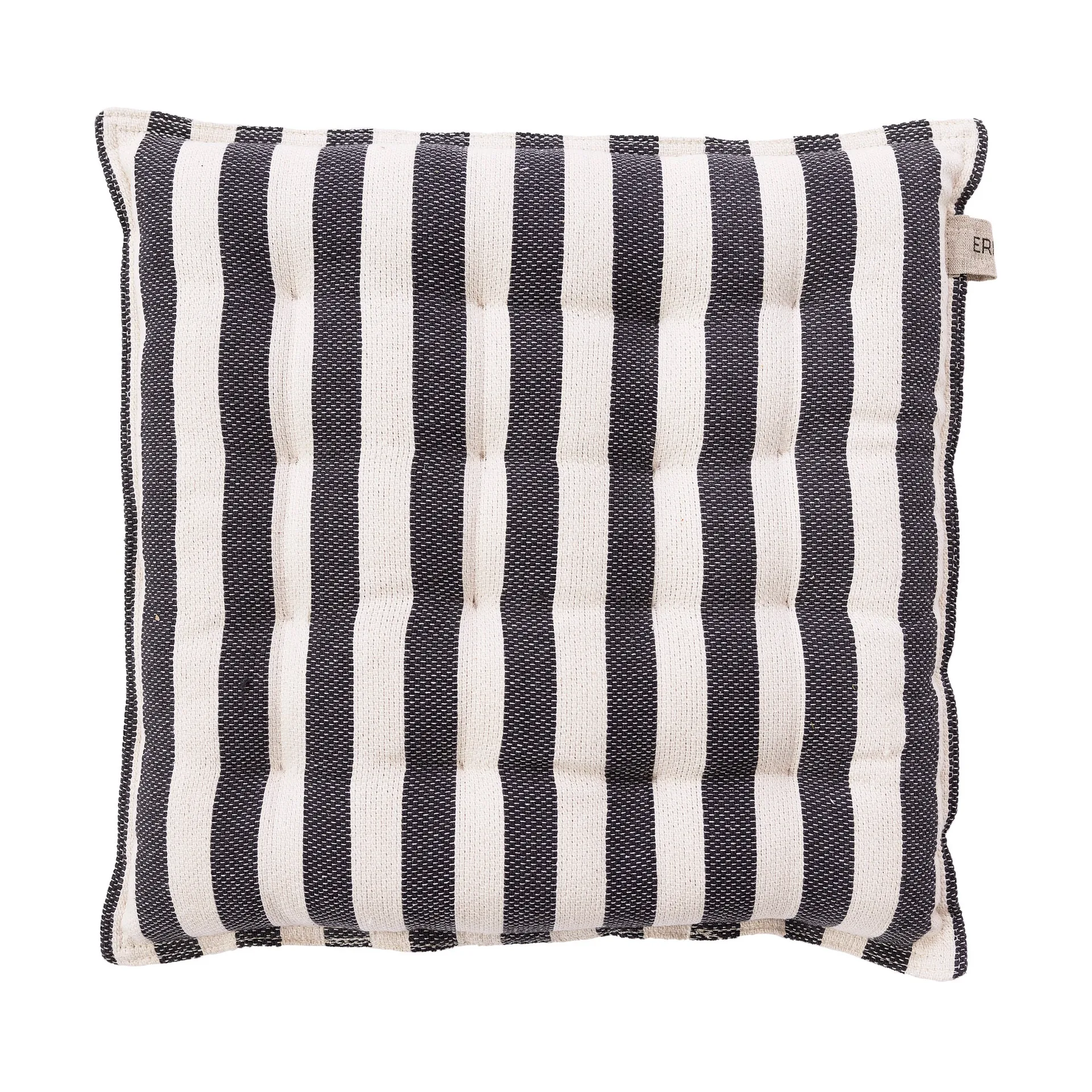 Ernst siddehynde 40x40 cm, Naturhvid-mørkegrå ERNST