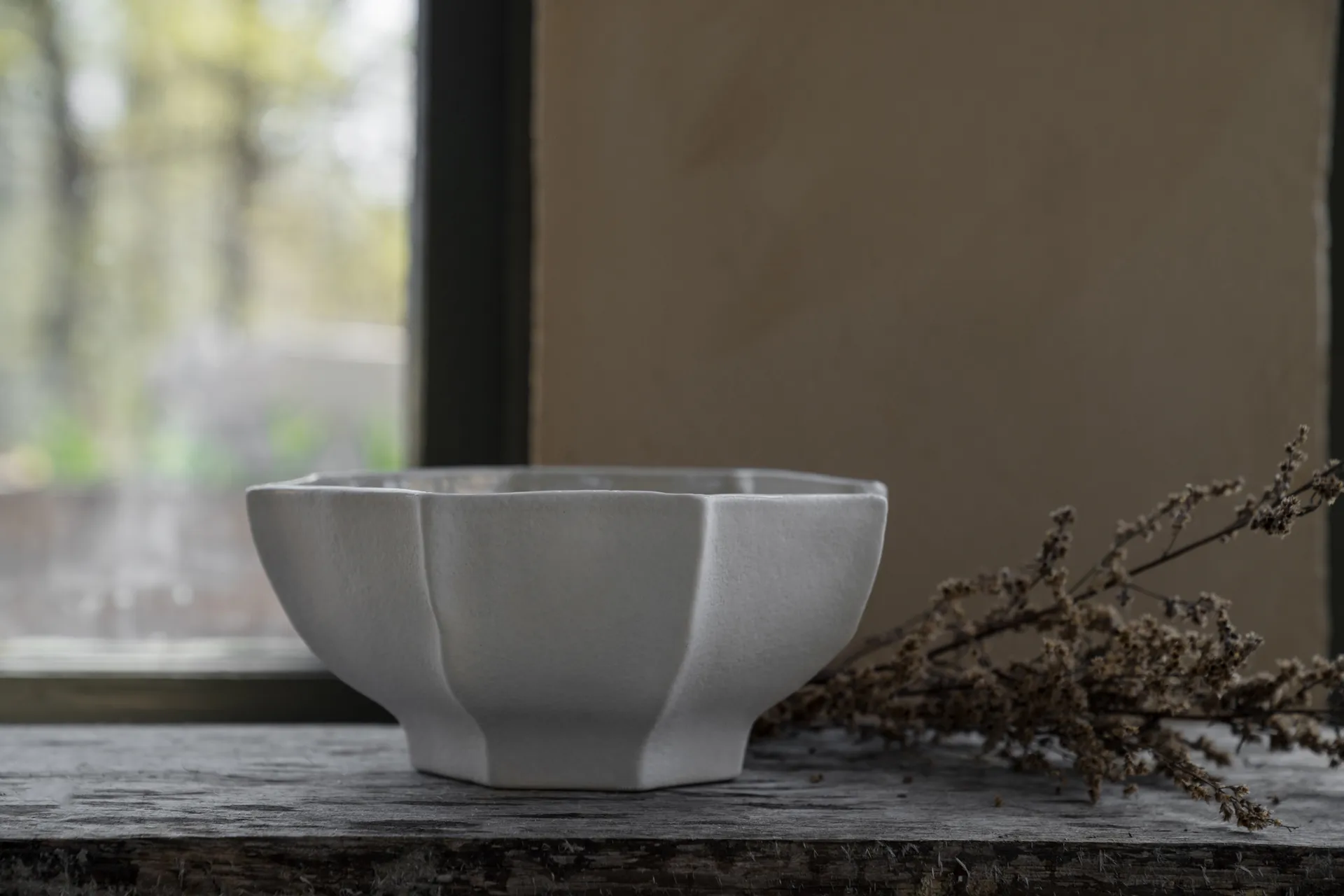 Ernst skål naturhvid, Ø22,5 cm ERNST