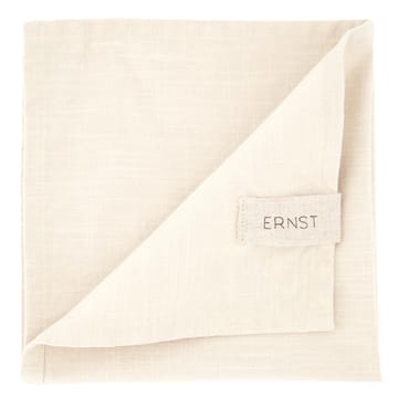 Ernst stofserviet bomuld 2-pak - Beige - ERNST