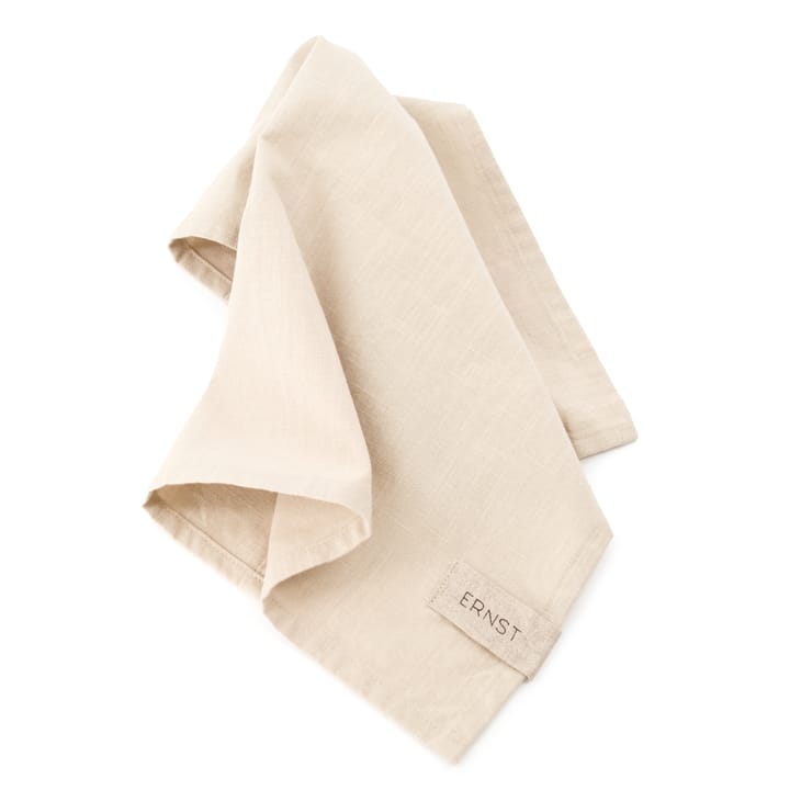 Ernst stofserviet bomuld 2-pak, Beige ERNST