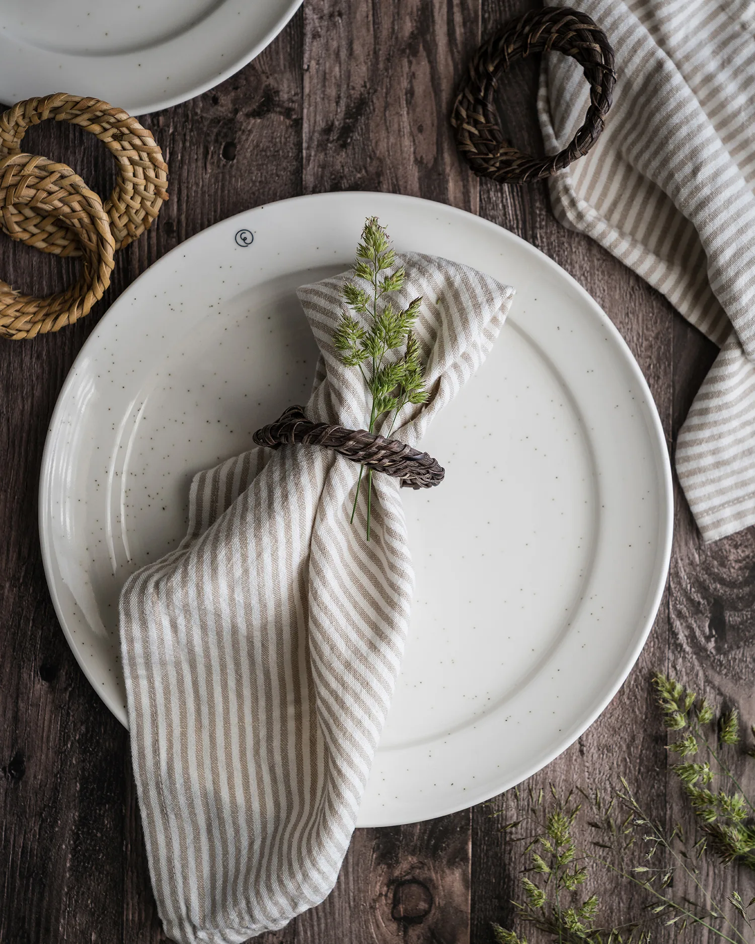 Ernst tallerken Ø27 cm, Vanilje ERNST