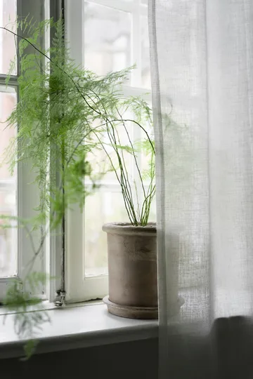 Ernst terrakotta krukke med underskål - Ø25×28 cm - ERNST