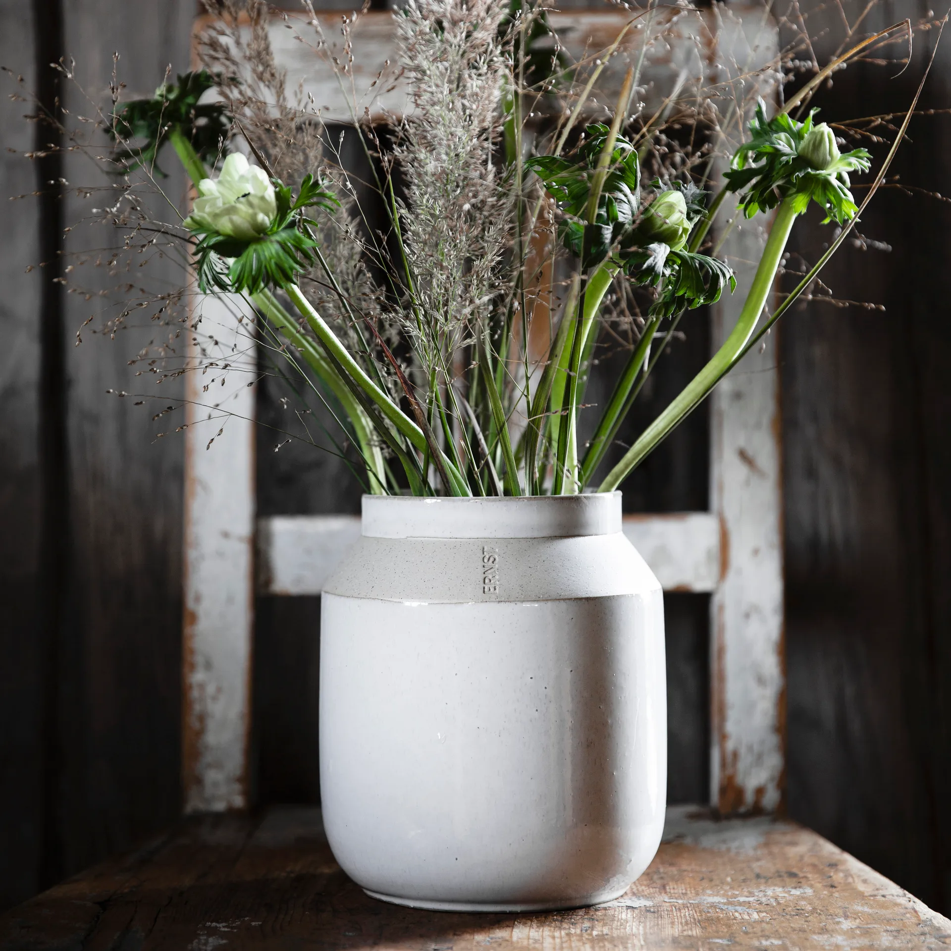 Ernst vase med mat bort, 18 cm ERNST