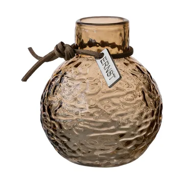 Ernst vase mønstret gaveæske 3 dele - Rav - ERNST