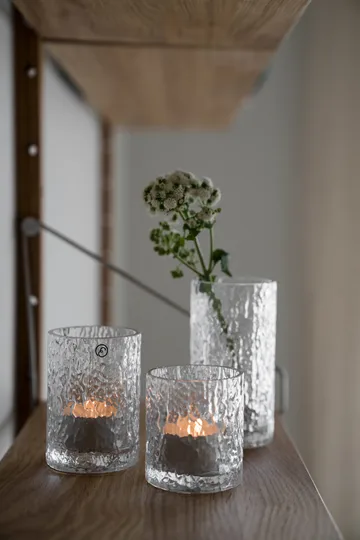 Ernst vase/lysholder mønstret - Ø5,3x11,3 cm - ERNST