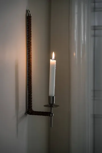 Ernst væglampet flet - Børstet stål, 47 cm - ERNST