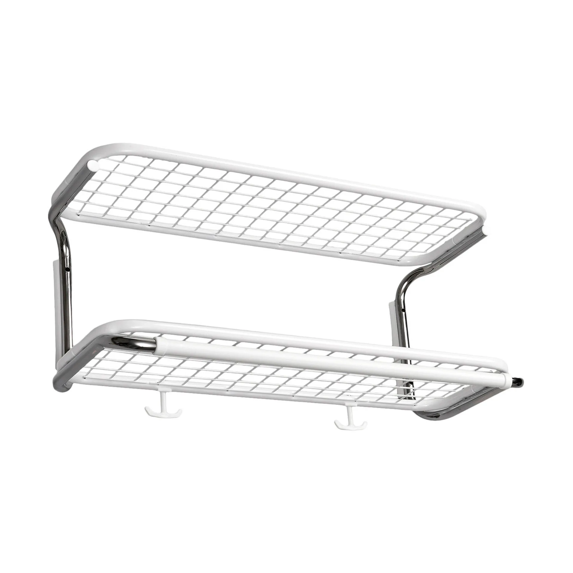 Classic 650 hattehylde, hvid/krom, 2 hylder, 60 cm Essem Design