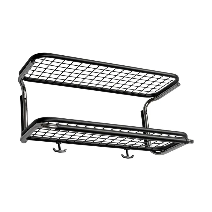 Classic 650 hattehylde - sort/krom, 2 hylder, 50 cm - Essem Design