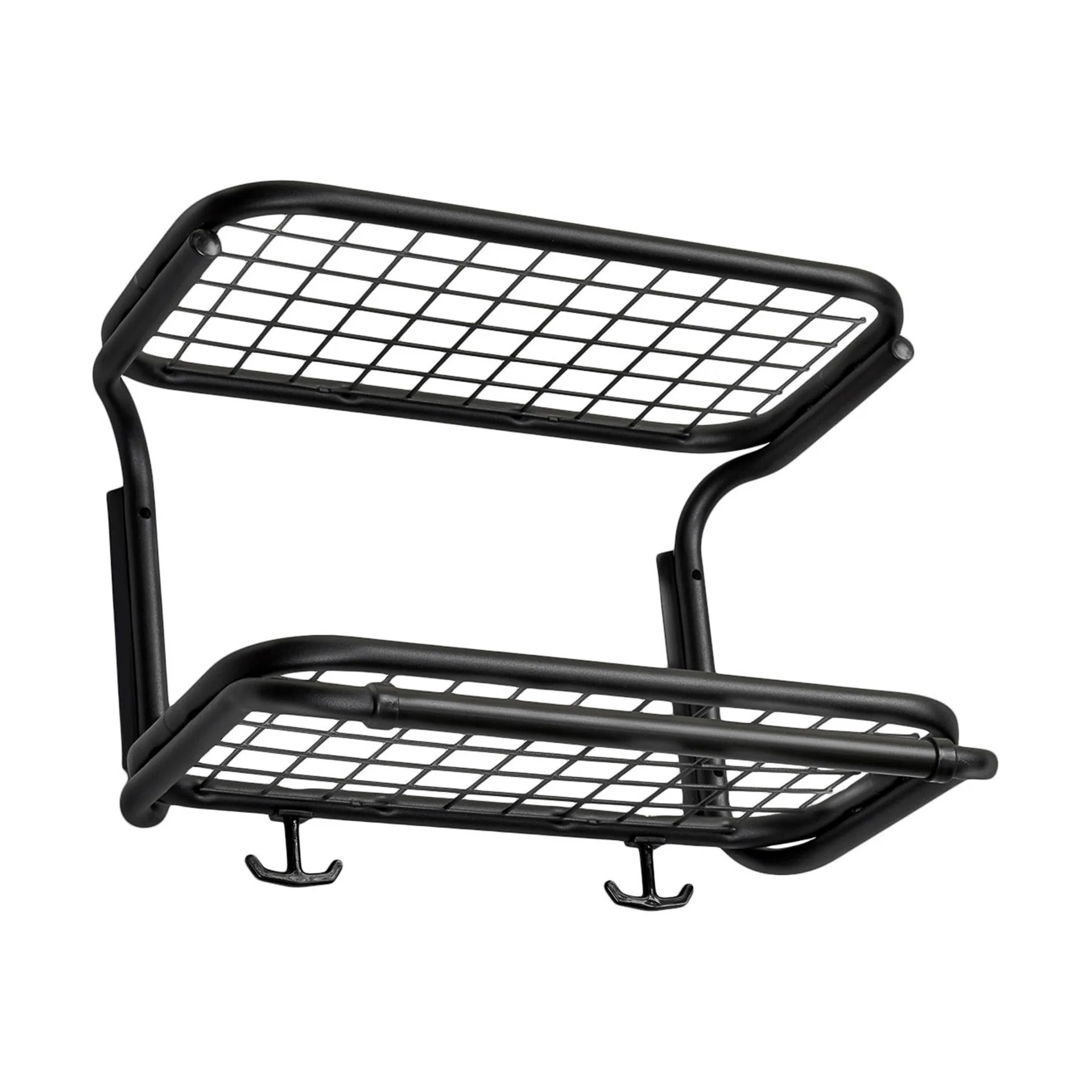 Classic 650 hattehylde, sort/sort, 2 hylder, 40 cm Essem Design