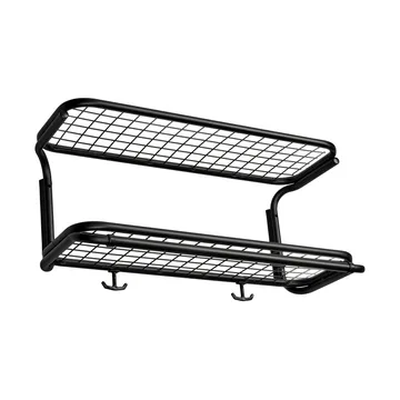 Classic 650 hattehylde - sort/sort, 2 hylder, 50 cm - Essem Design