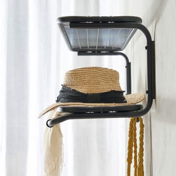 Classic 650 hattehylde - sort/sort, 2 hylder, 50 cm - Essem Design