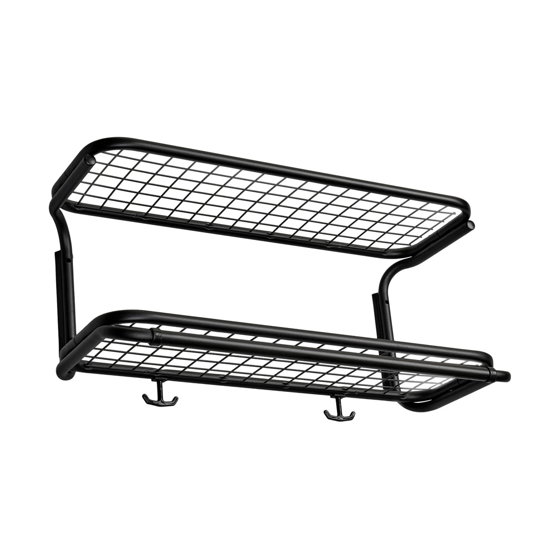 Classic 650 hattehylde, sort/sort, 2 hylder, 60 cm Essem Design